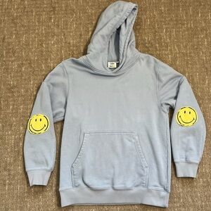 Samii Ryan Smiley® Oversized Hoodie, Blue